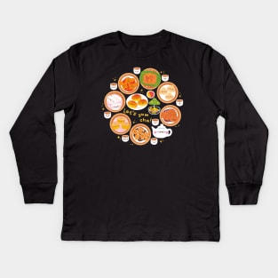 Let’s Yum Cha Kids Long Sleeve T-Shirt